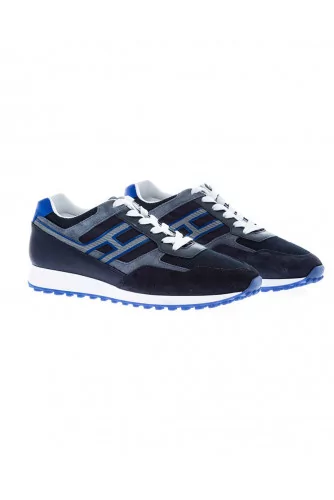 Navy blue sneakers "Running Hogan for men