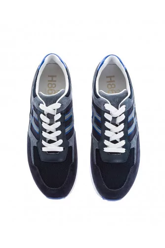 Navy blue sneakers "Running Hogan for men