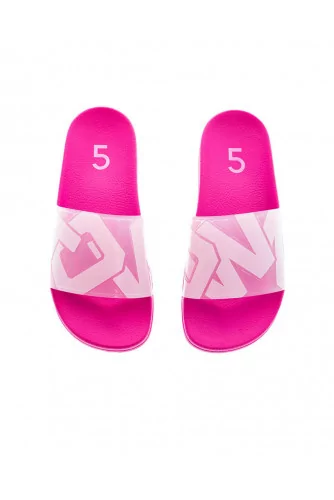 Pink beach mules Jacques Loup for women