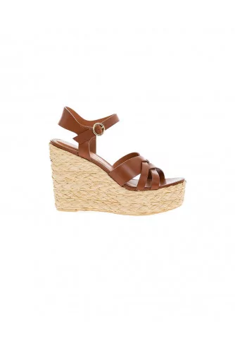 Brown platform sandals What For for women