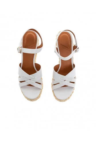 White platform sandals What For for women