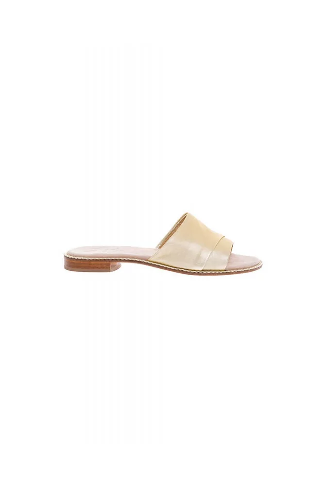 Platina pleated mules Jacques Loup for women