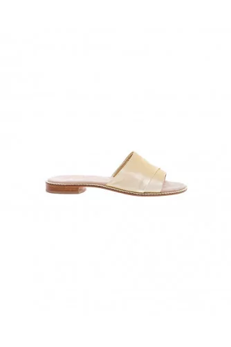 Platina pleated mules Jacques Loup for women