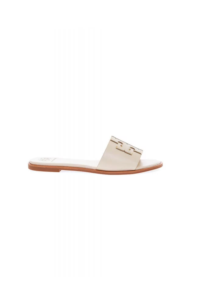 Cream colored mules "Inès" Tory Burch for women