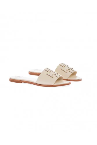 Cream colored mules "Inès" Tory Burch for women