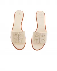 cream colored mules