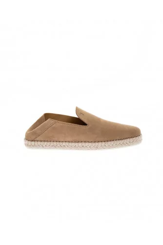 Sans gêne Tod's "Pantofola" croûte naturel pour homme