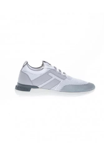 White and grey sneakers "Maglia Sportivo" Tod's for men