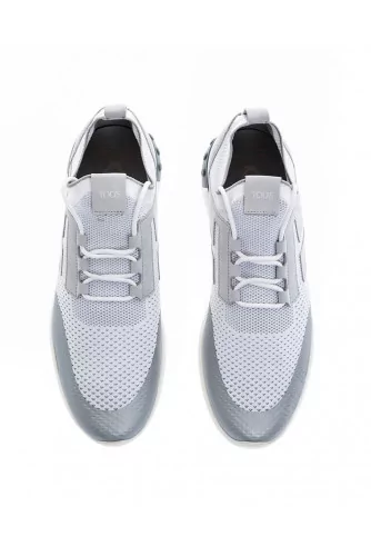 Achat White and grey sneakers Maglia Sportivo Tod's for men - Jacques-loup