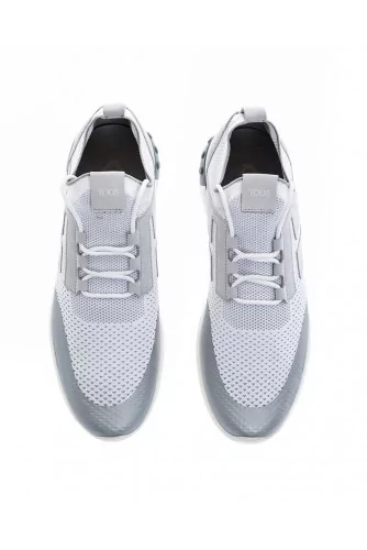 White and grey sneakers "Maglia Sportivo" Tod's for men