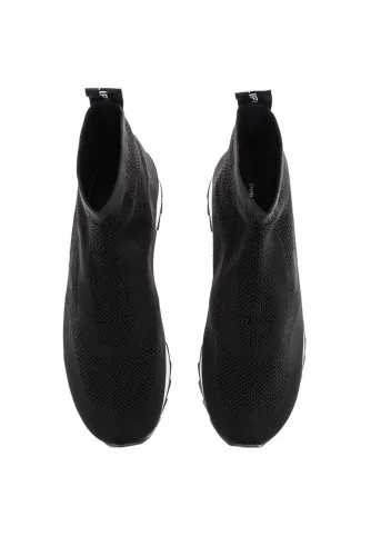 Black shoe sock "Bastia" Philippe Model for men
