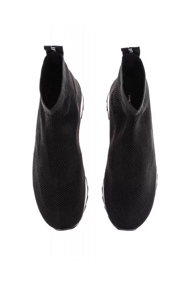 Tennis chaussette BASTIA noir pour homme Tennis chaussette BASTIA noir pour homme