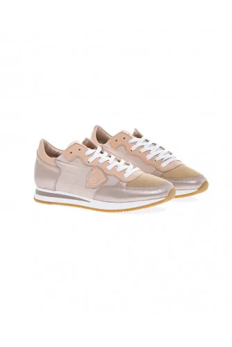 Achat Metal pink sneakers Tropez Philippe Model for women - Jacques-loup