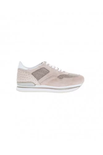 Tennis Hogan "222" beige pour femme