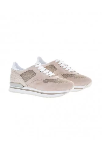 Tennis Hogan "222" beige pour femme