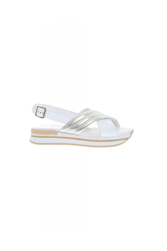 Sandals Hogan "222" white for women