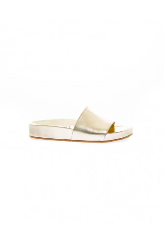 Gold colored mules Jacques Loup for women