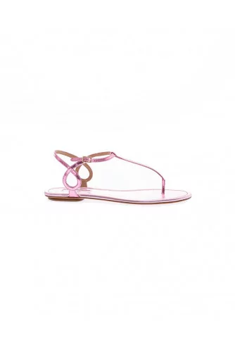 Achat Pink thong sandals Aquazurra for women - Jacques-loup