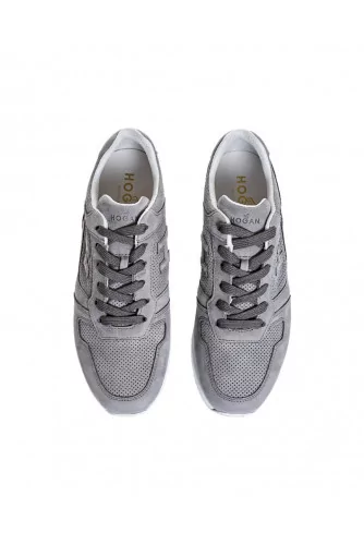 Tennis Hogan "321" gris pour homme