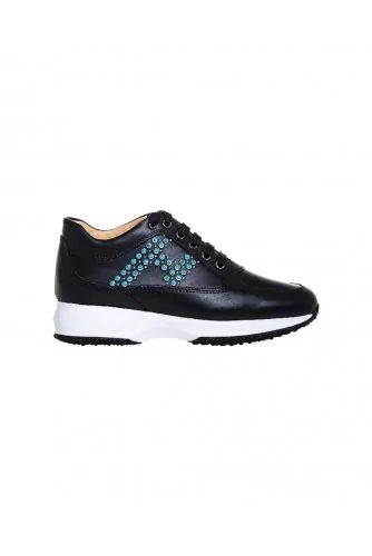 Black sneakers "Interactive" Hogan for women