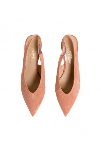 Light pink mules with pointed tip Jacques Loup for women