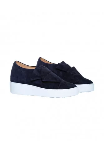 Navy blue slip-on shoes Mai Mai for women