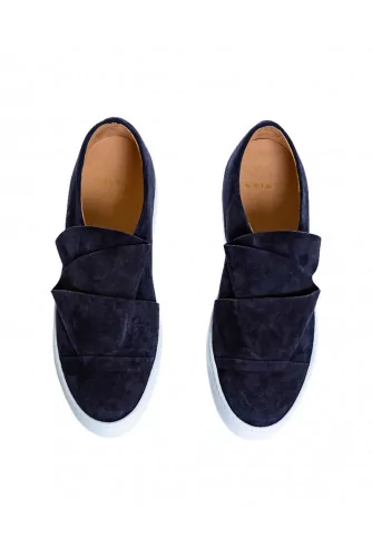 Achat Navy blue slip-on shoes Mai Mai for women - Jacques-loup