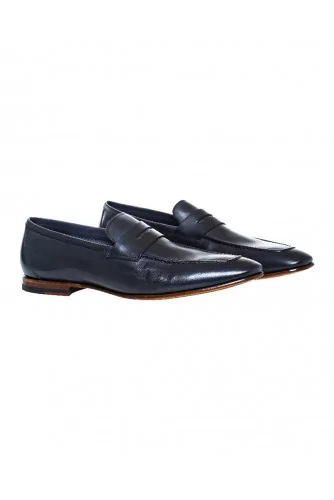 Mocassin Jacques Loup bleu marine pour homme