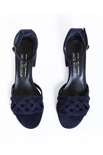 Blue sandals Jacques Loup for women
