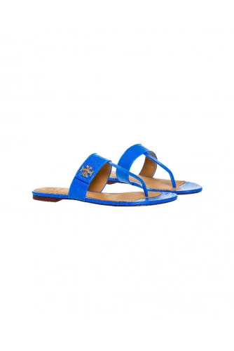 Mule entredoigt Tory Burch "Kira" bleu