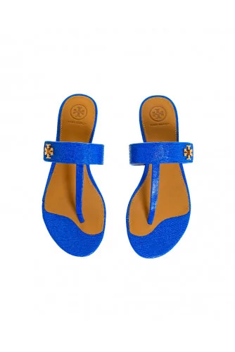 Blue toe thong mules "Kira" Tory Burch for women