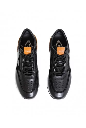 Sneakers Tod's "Sportivo Luxury" black/cognac for men
