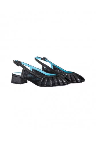 Black open toe sandals Thierry Rabotin for women