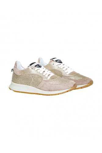 Golden sneakers "Monte Carlo" Philippe Model for men