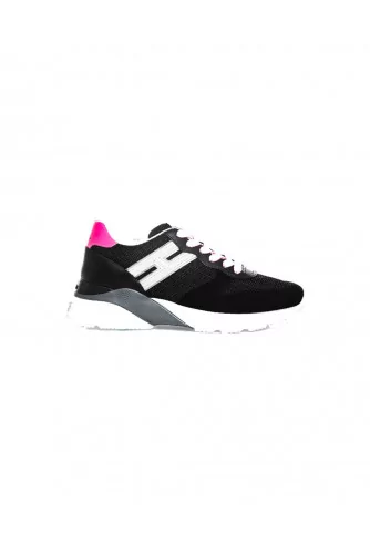 Tennis Hogan "Active One" noir-rose pour femme