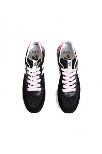 Tennis Hogan "Active One" noir-rose pour femme