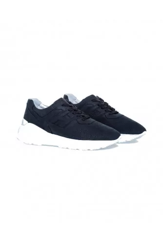 Navy blue sneakers "Hyper Active" Hogan for men