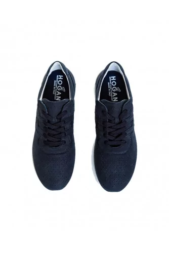 Navy blue sneakers "Hyper Active" Hogan for men