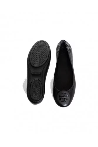 Ballerinas Tory Burch "Minnie Travel Ballet" black for women