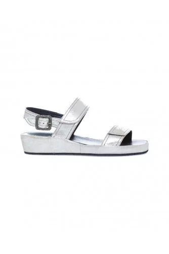 Sandals Thierry Rabotin platinum for women 