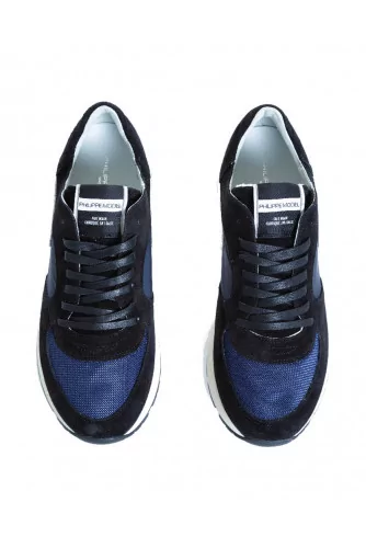 Tennis Philippe Model "Monte Carlo" bleu, noir et gris pour homme