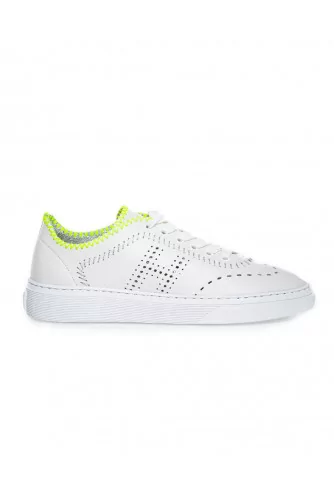 Cassetta - Leather sneakers with perforations