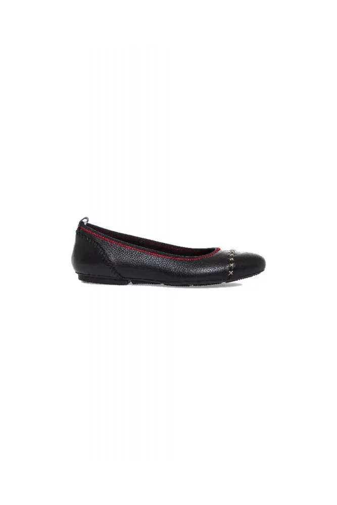 Ballerinas Hogan "Wrapp" black for women