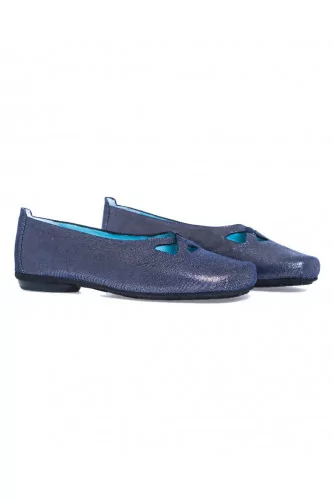 Ballerinas Thierry Rabotin navy blue for women