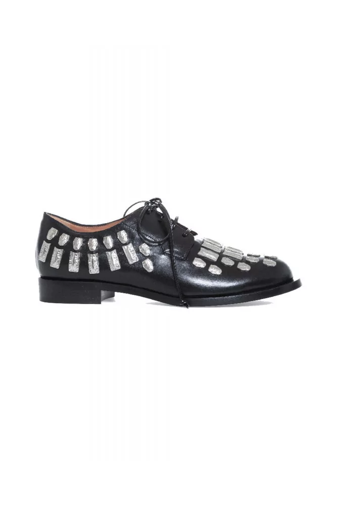 Derby shoes Samuele Failli black with nails for women