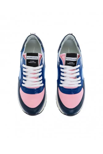 Tennis Philippe Model "Monte carlo" bleu et rose pour femme