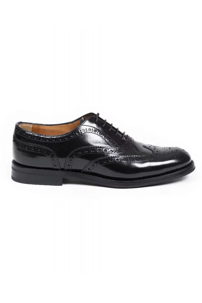 Buy Burberry D-ring Heeled Brogues - Black At 40% Off | Editorialist