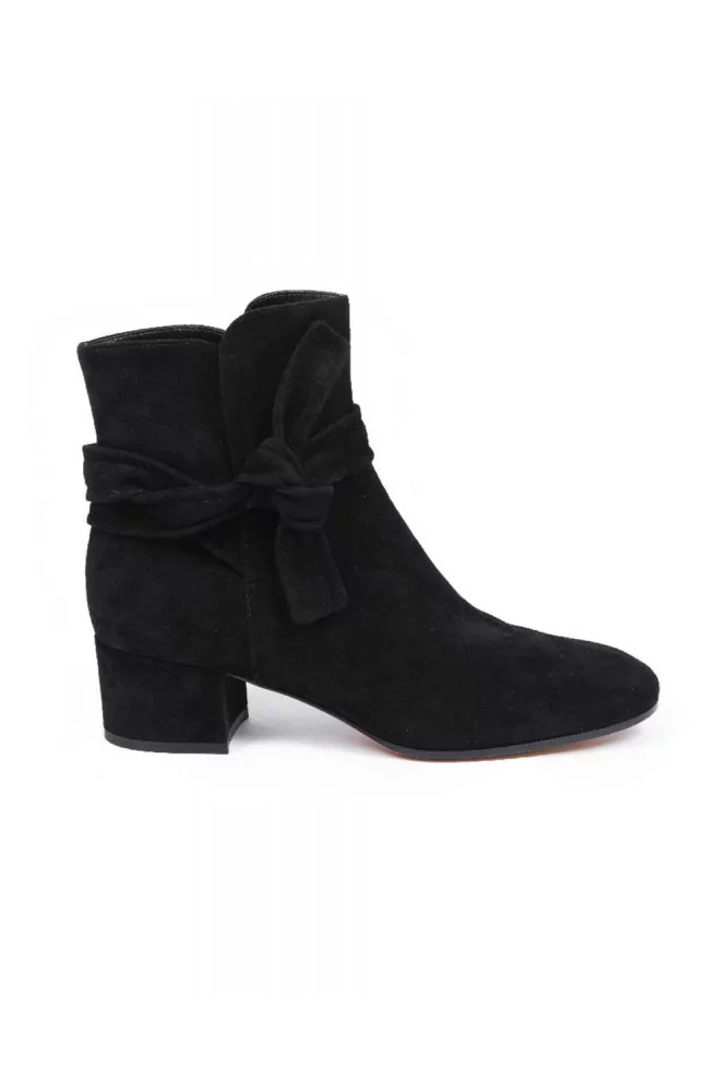 gianvito rossi black suede boots