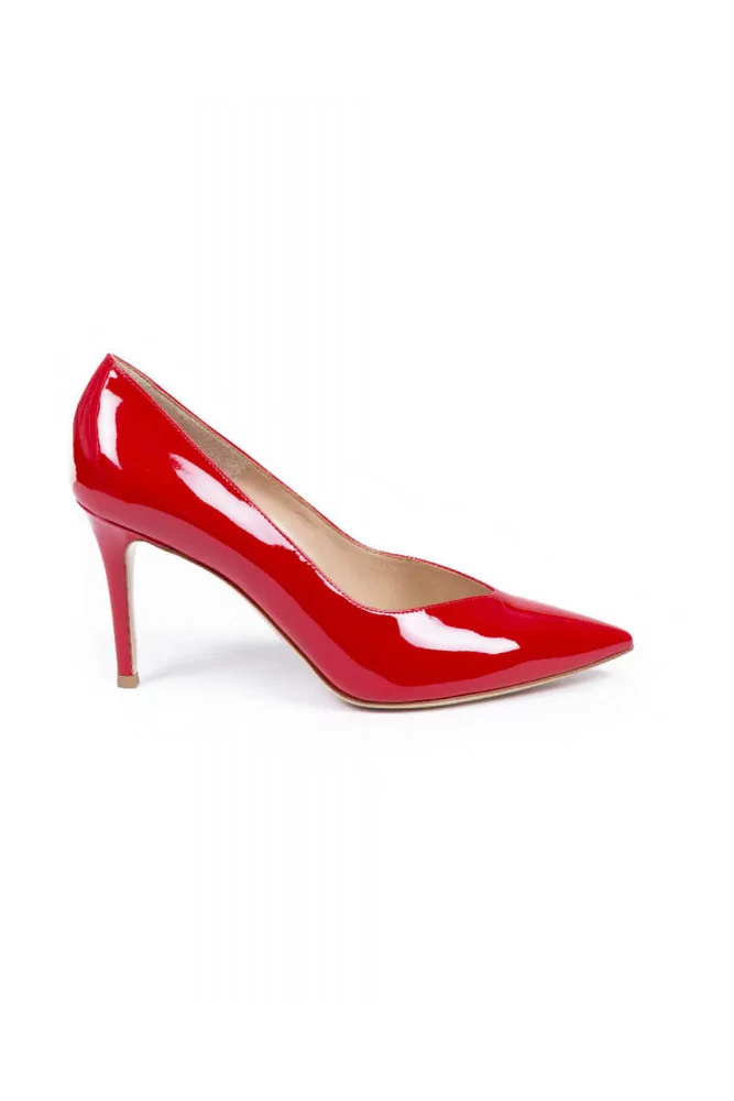 Escarpin Gianvito Rossi vernis rouge 34 1/2 rouge