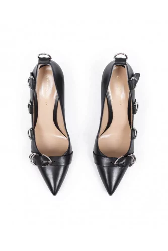 Escarpin Gianvito Rossi "Punk" noir